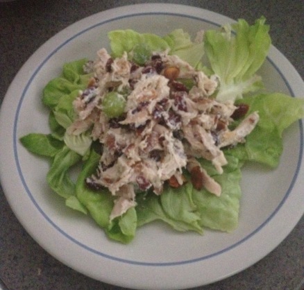 Chicken Salad on Lettuce
